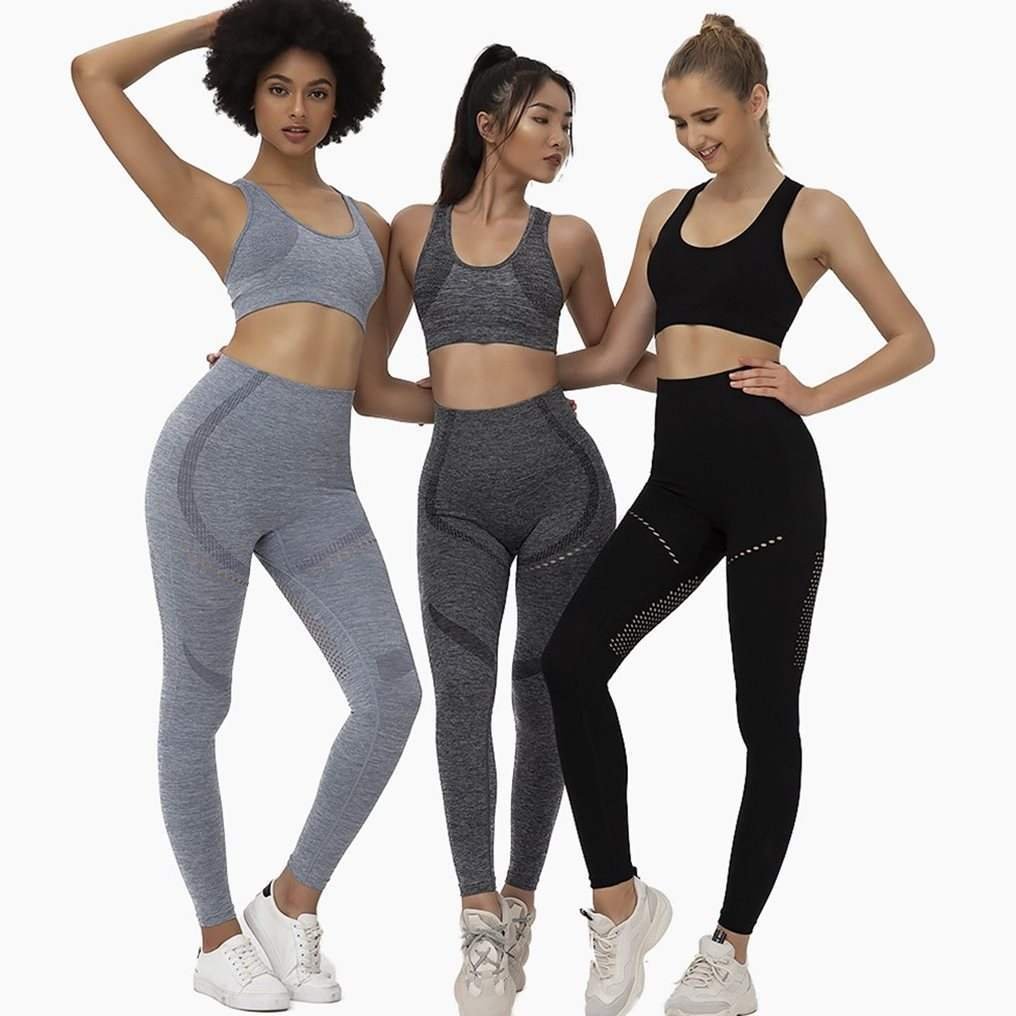 Tuta sportiva da yoga senza cuciture