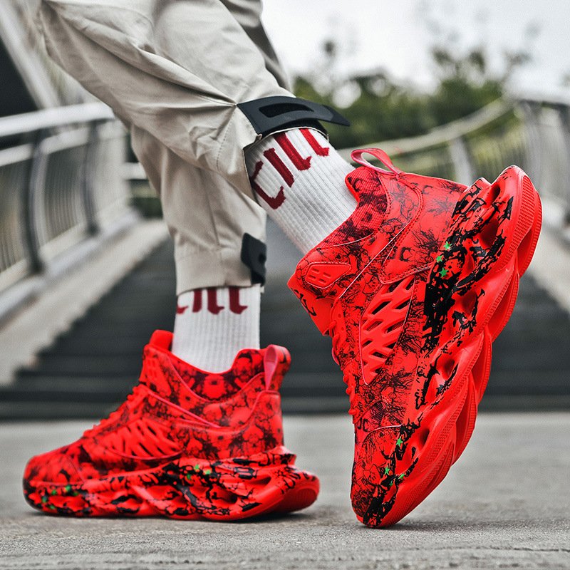 Scarpe vecchie alla moda con lame mimetiche per lo sport e il tempo libero - Image 8