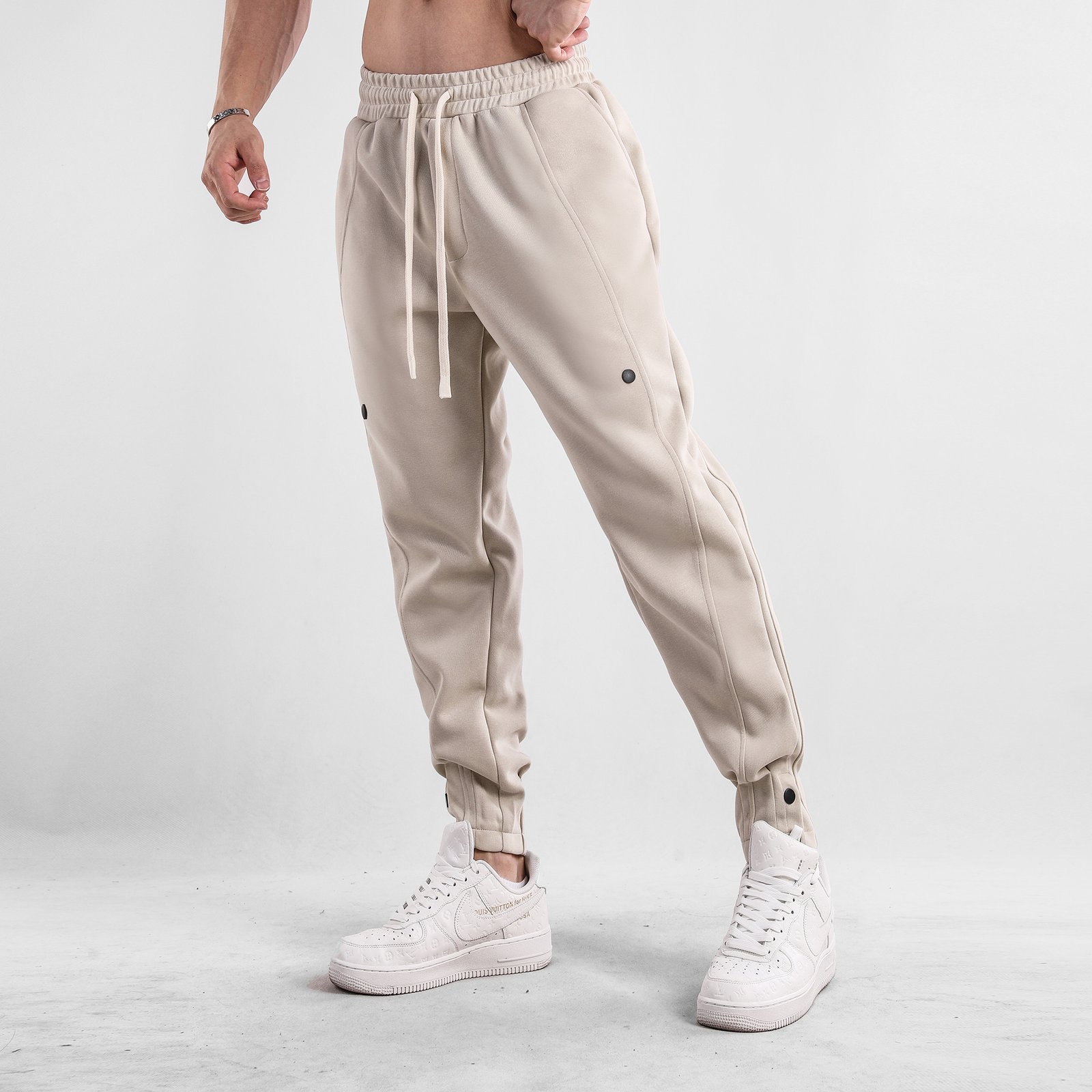 Pantaloni sportivi casual larghi per l'autunno da uomo - Image 10
